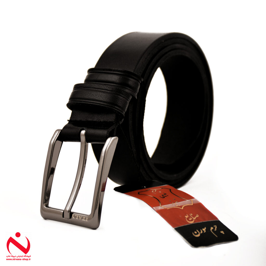 Tabriz leather men's belt